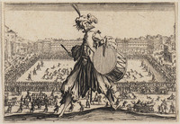 TvB G 4943
<br/>
Balspel op de Piazza di Santa Croce ("Capricci")
<br/>
<em>Callot, Jacques (1592 - 1635)</em>